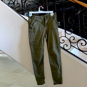 green cargo pants